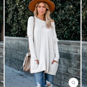 Vici Close to you pocketed sweater